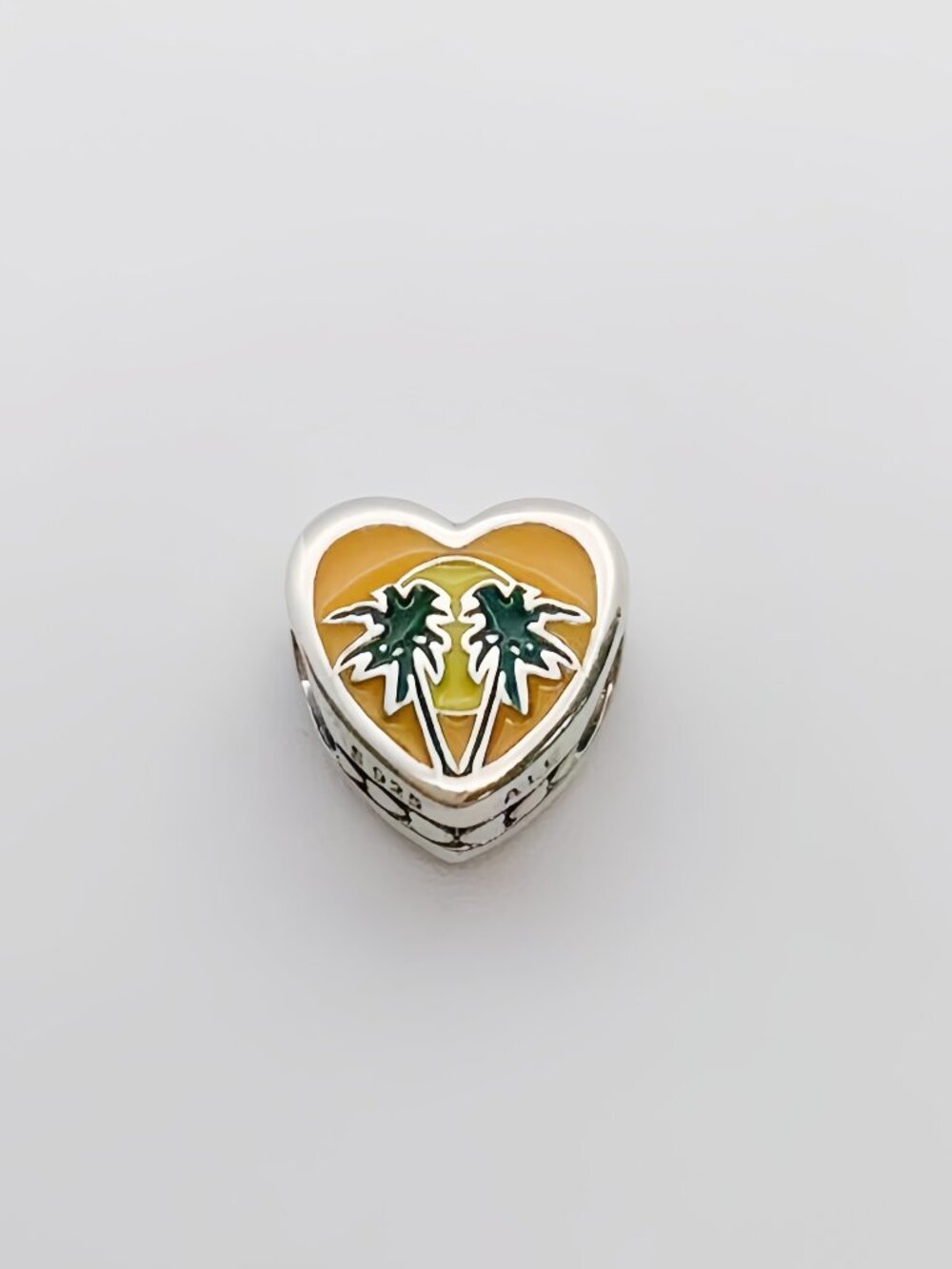 Pandora Florida Travel Location City Heart Charm